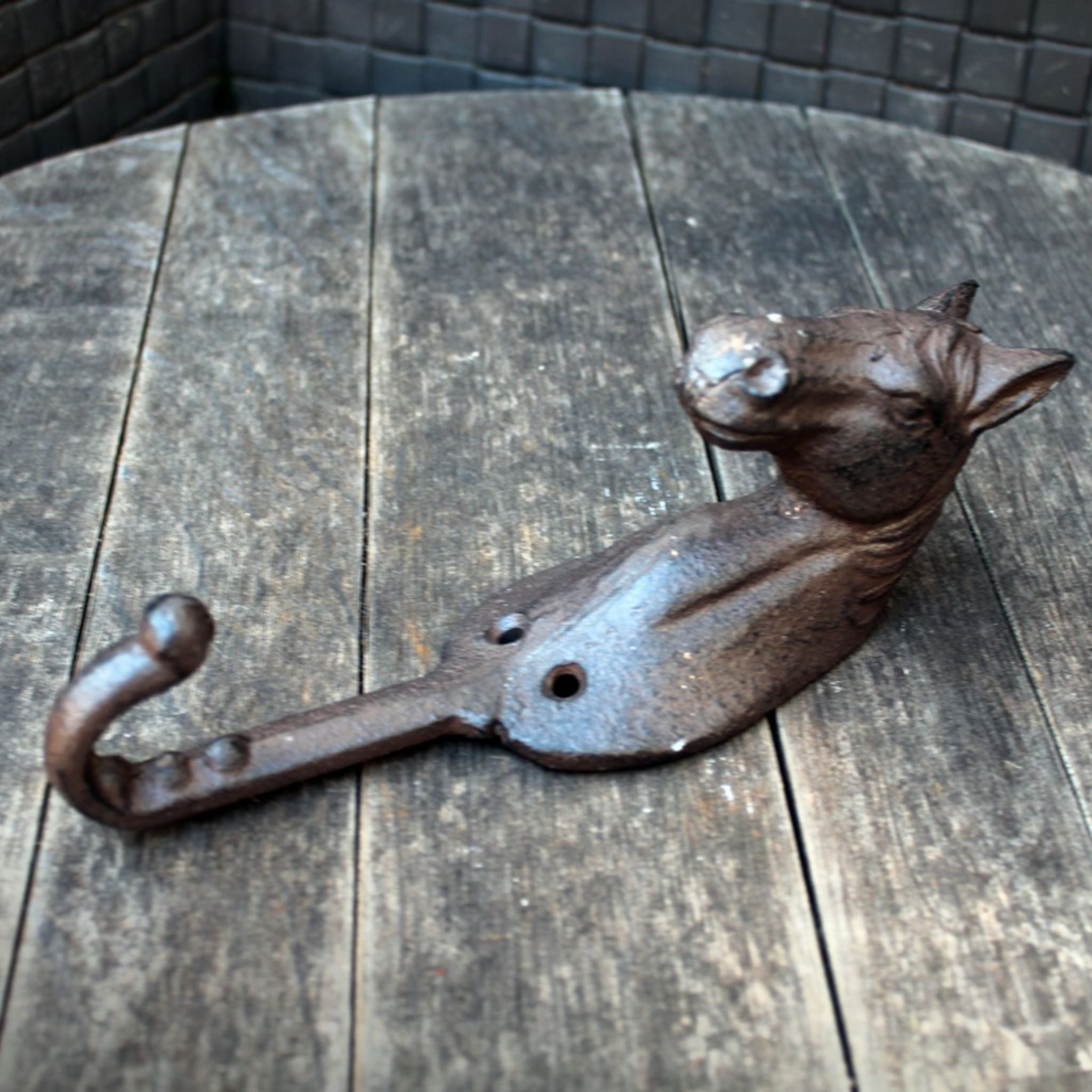 Wandhaken Pferd Gusseisen