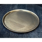 Untersetzer Tablett gold D25cm Kerzenteller Nostalgie