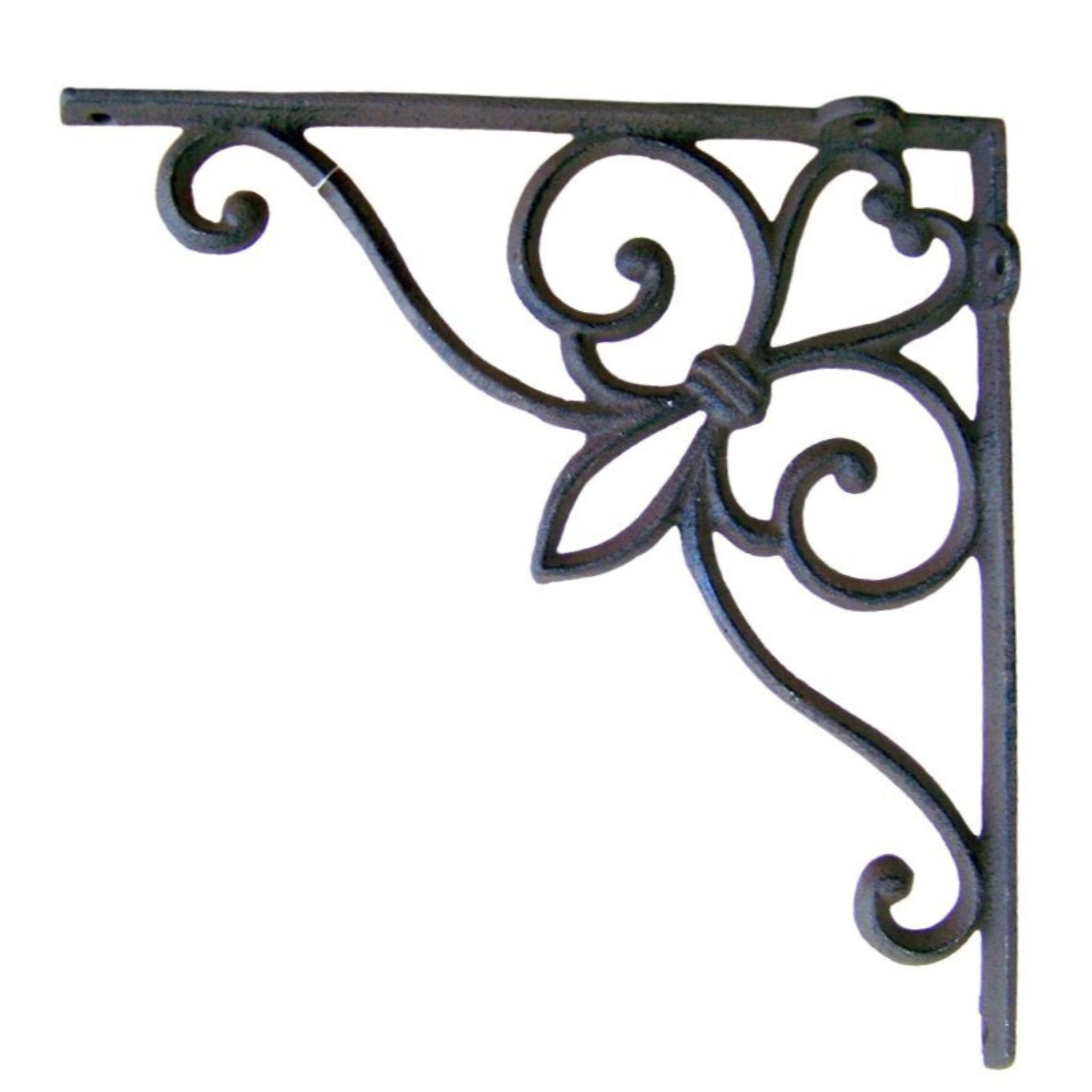 Regalträger frz Lilie 24,5 x 24,5 cm