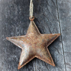 Roststern aus Metall zum Aufhängen 12 cm