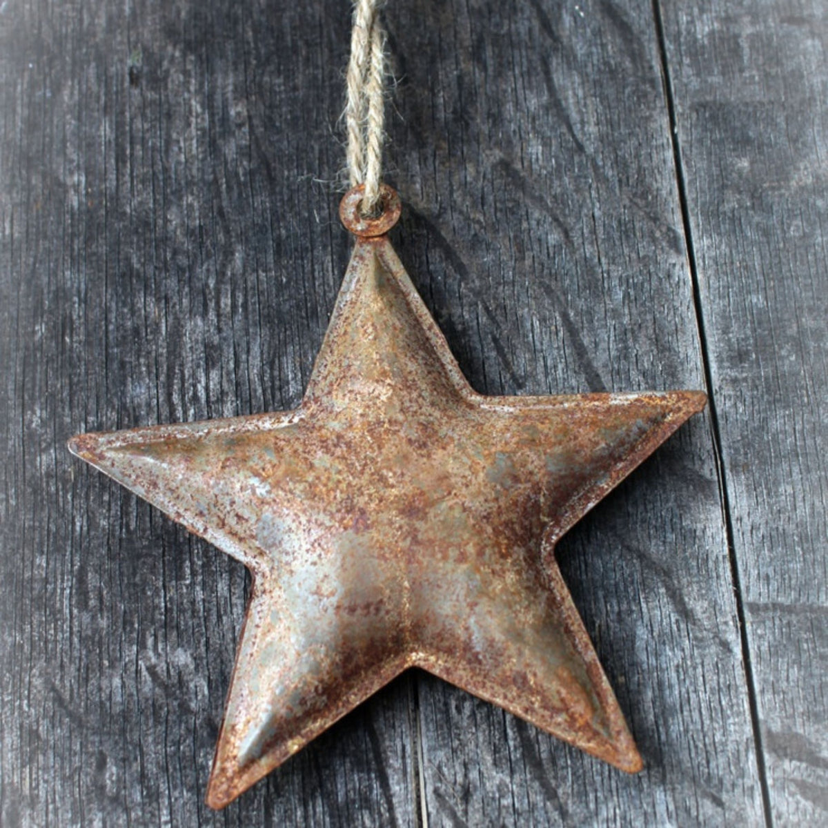 Roststern aus Metall zum Aufhängen 12 cm