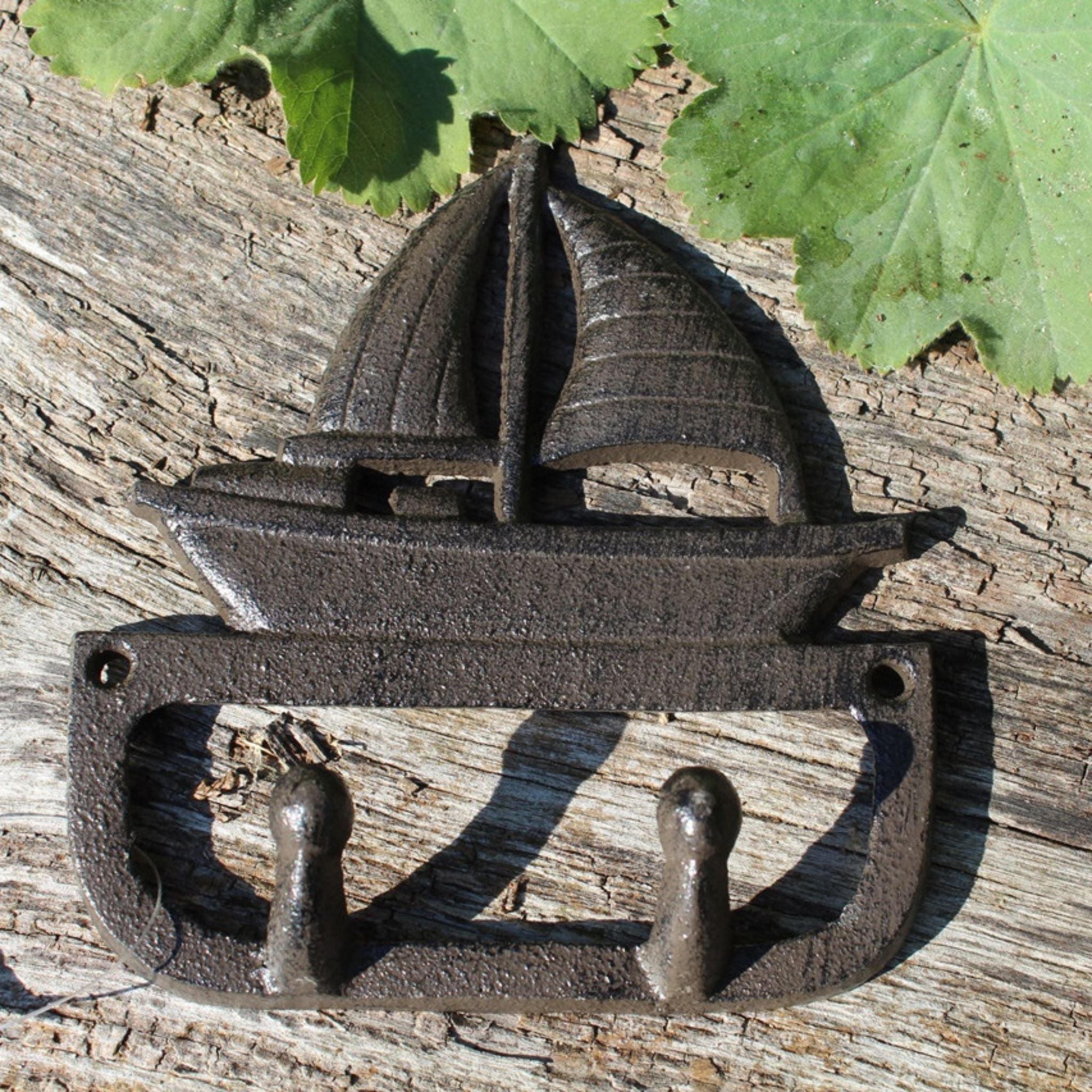 Doppel Wandhaken Segelschiff Boot Garderobe