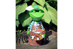Zaunhocker Frosch Brezel Sepp