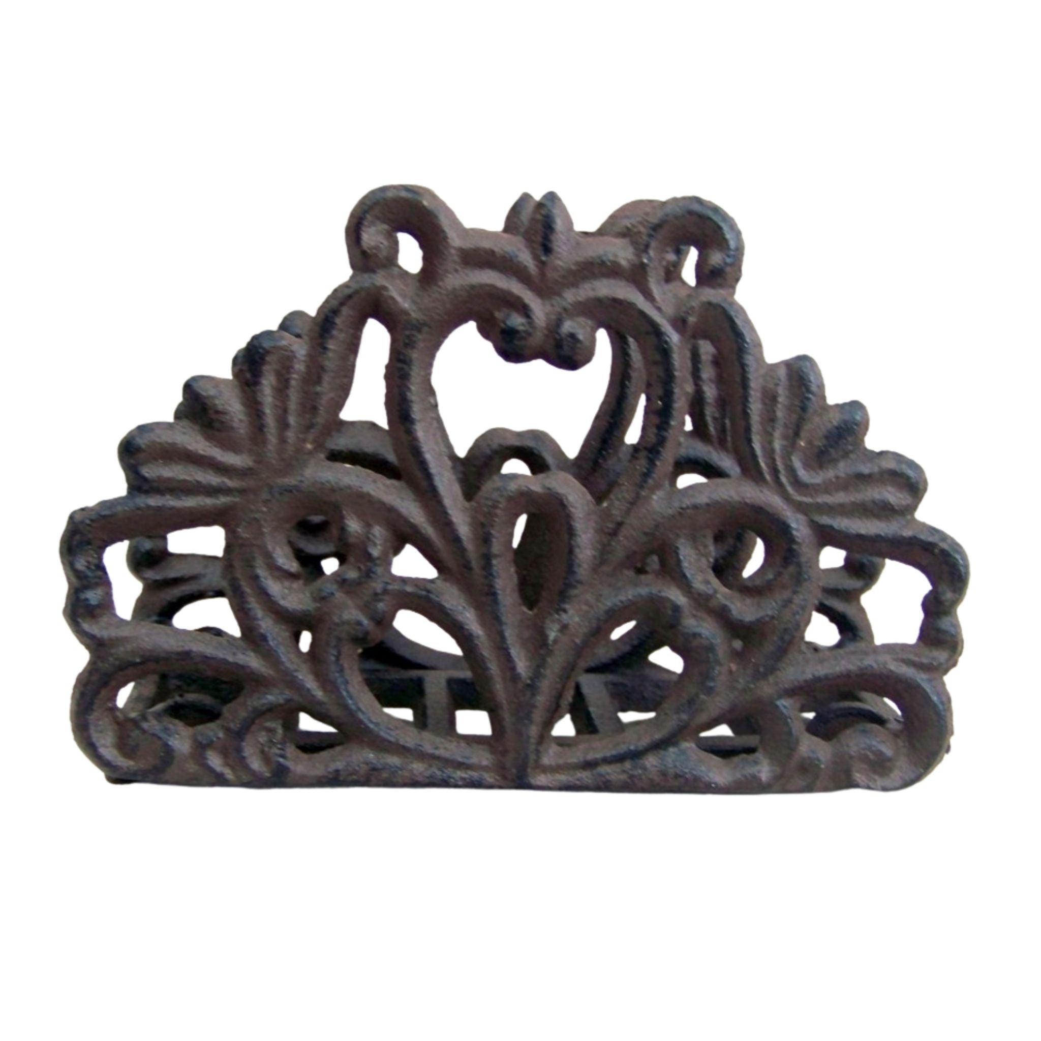 Serviettenhalter Ornament antikbraun Nostalgie
