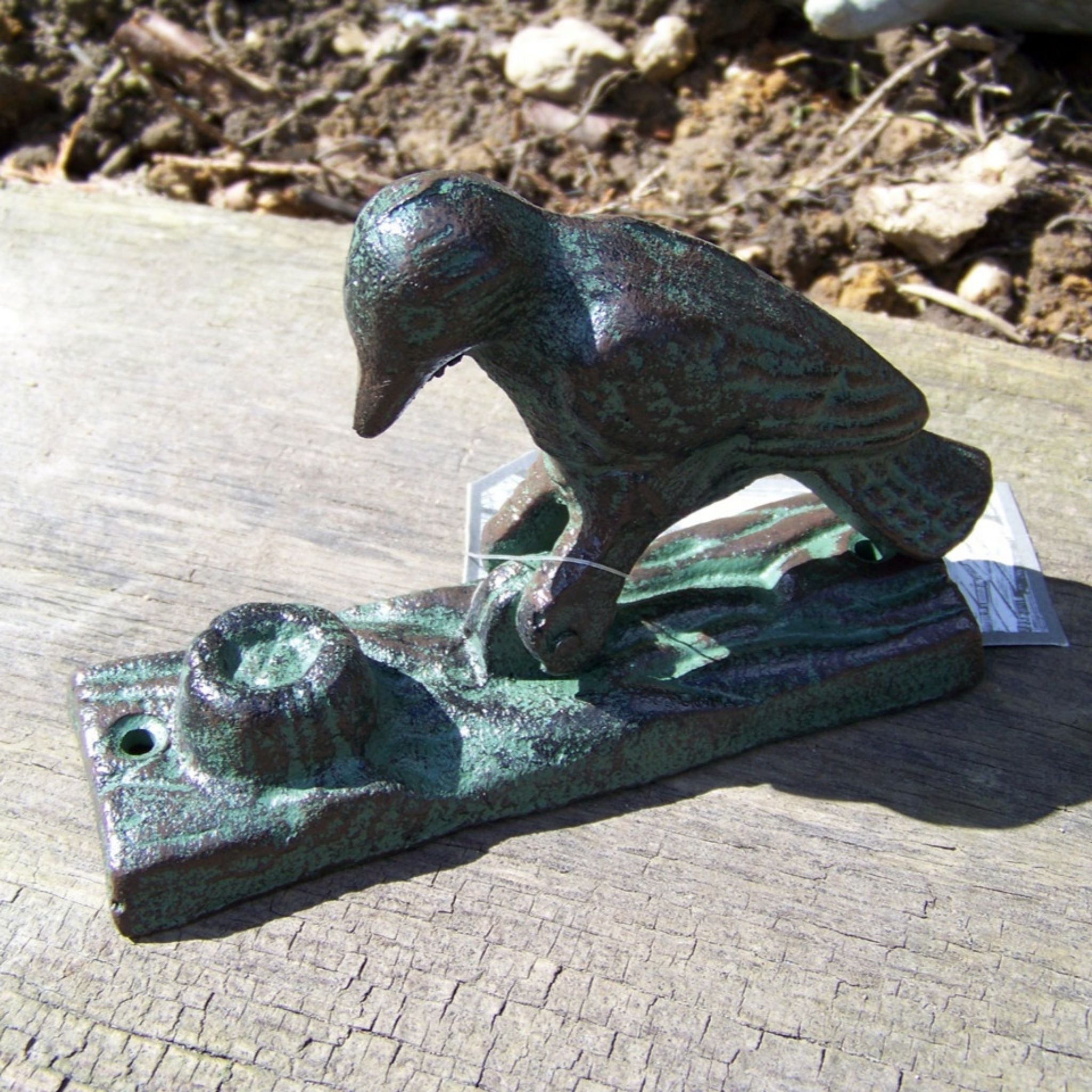 Türklopfer Specht Gusseisen Landhausstil