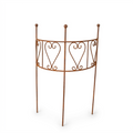 Staudenhalter aus Edelrost, 72 cm – Garten-Rankhilfe