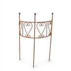 Staudenhalter aus Edelrost, 72 cm – Garten-Rankhilfe