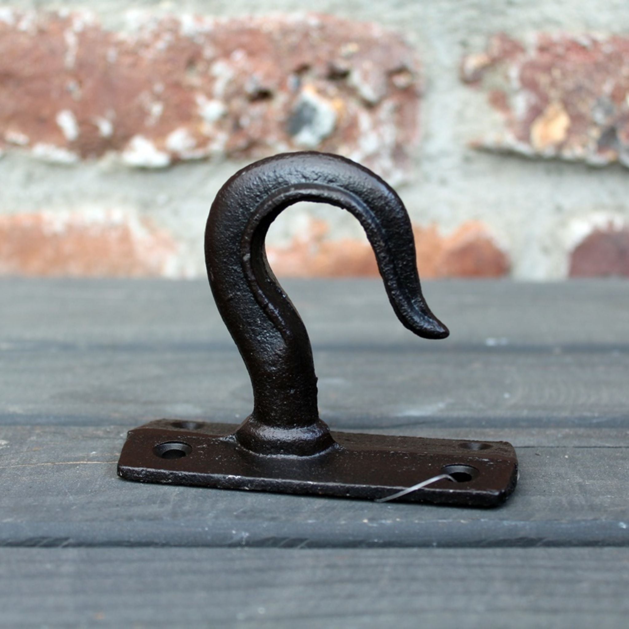 Deckenhaken Gusseisen antikschwarz