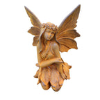 Gartenfigur Elfe knieend