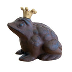 Gartenfigur Froschkönig Gusseisen