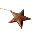 Roststern aus Metall zum Aufhängen 12 cm
