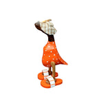 Dekofigur Ente Sommer-Look Landhaus-Stil 25cm