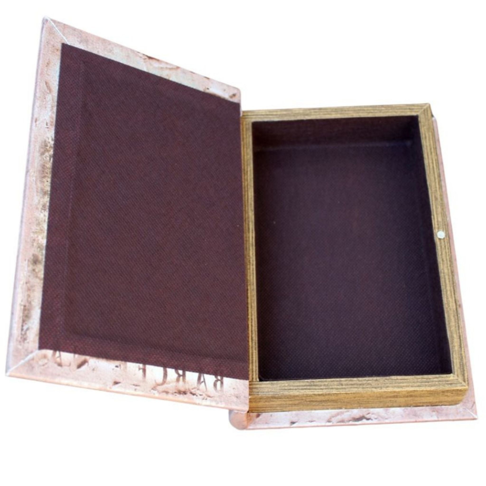 Nostalgie Buchversteck Barcelona Buchsafe Aufbewahrung Spanien Buchtresor Shabby