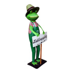 Gartenfigur Opa Frosch Lieblingsplatz
