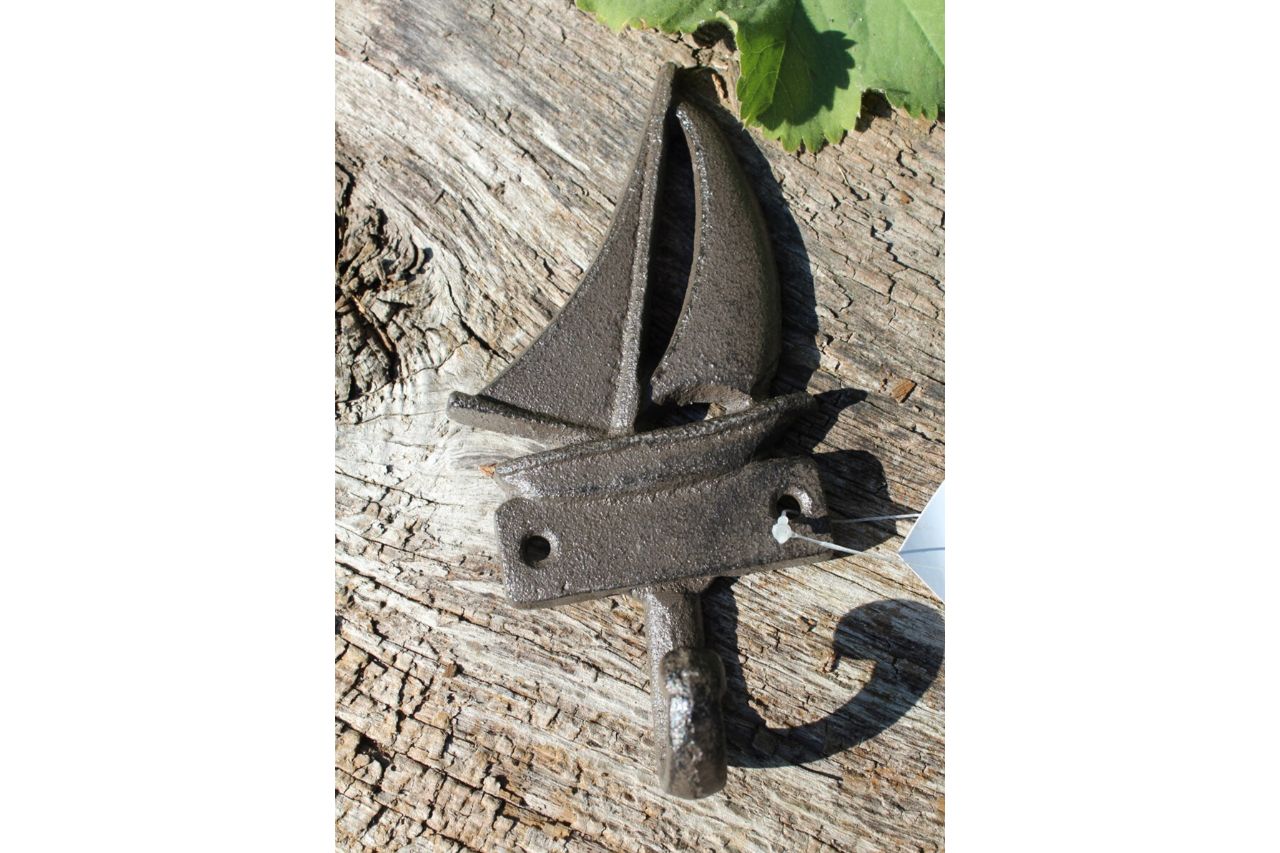 Wandhaken Garderobe Segelboot