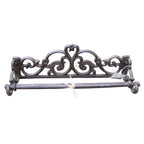 Wand Küchenrollenhalter antikbraun Gusseisen Landhausstil