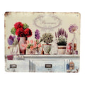 Shabby Blechschild Provence Nostalgie Blumen