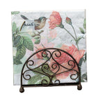 Serviettenhalter Rund Antikbraun Landhaus-Stil 14cm