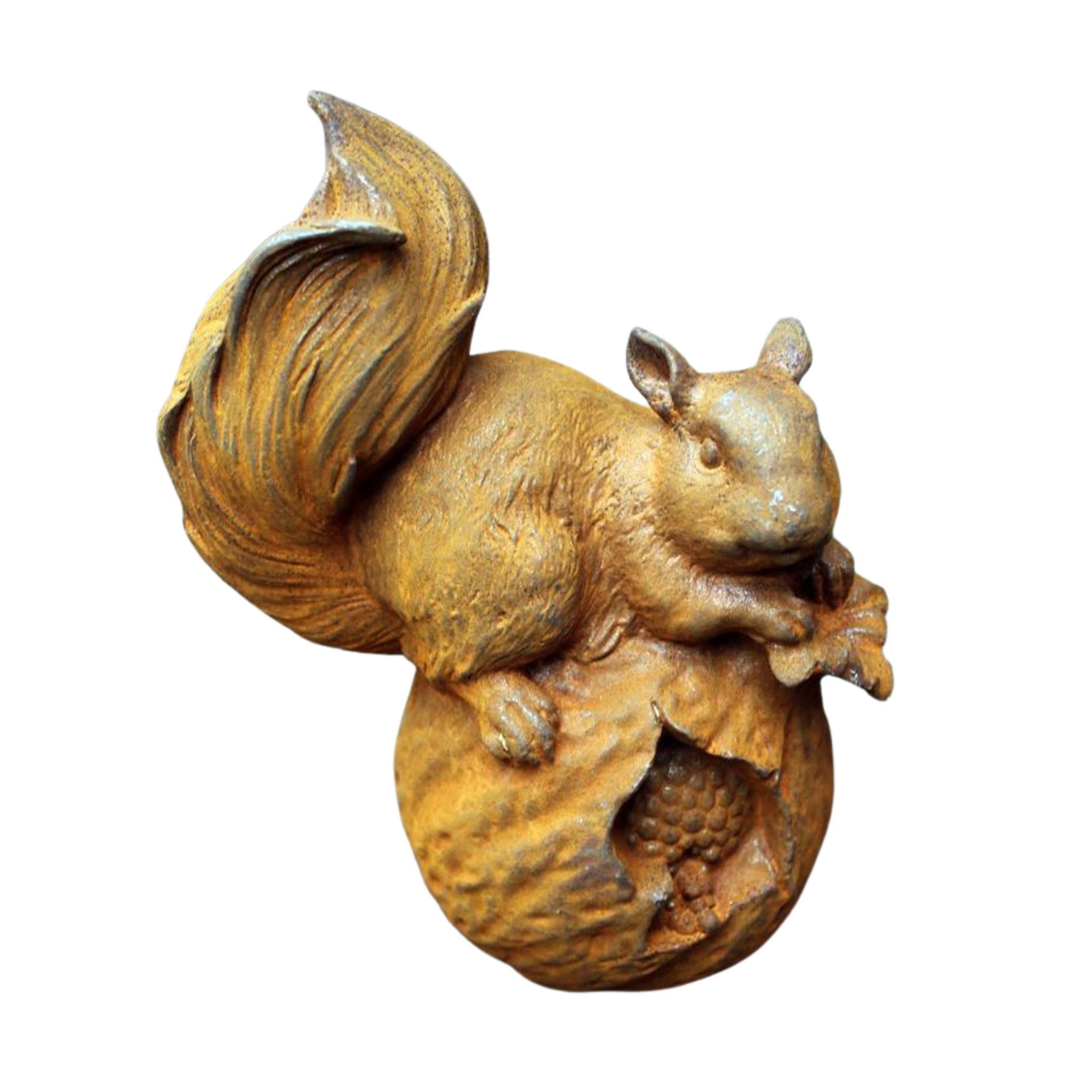 Gartenfigur Eichhörnchen groß