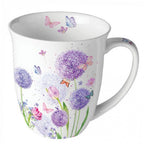 Porzellan Tasse Blumen Schönheit Landhaus 0,4L