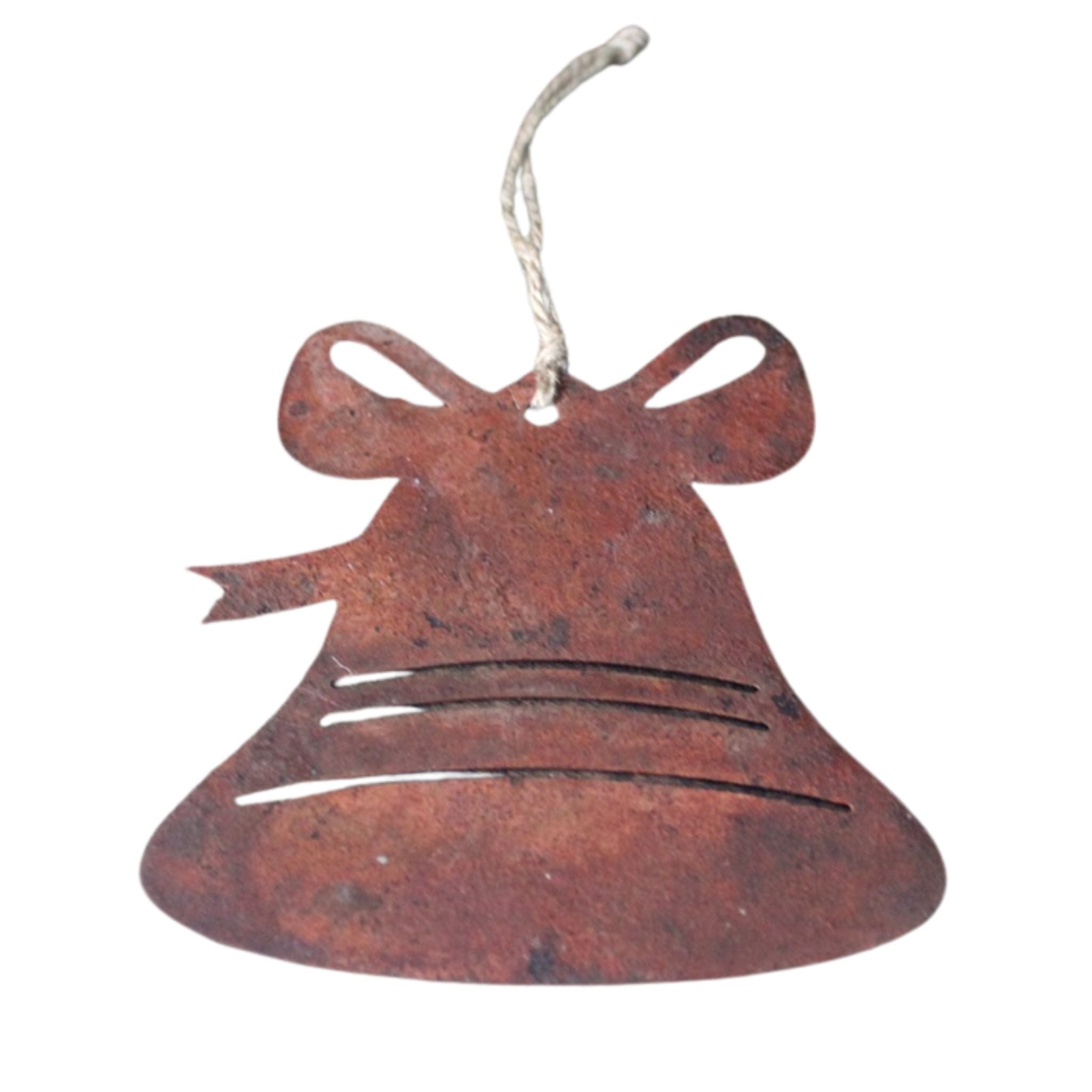 Christbaumschmuck Glocke Edelrost