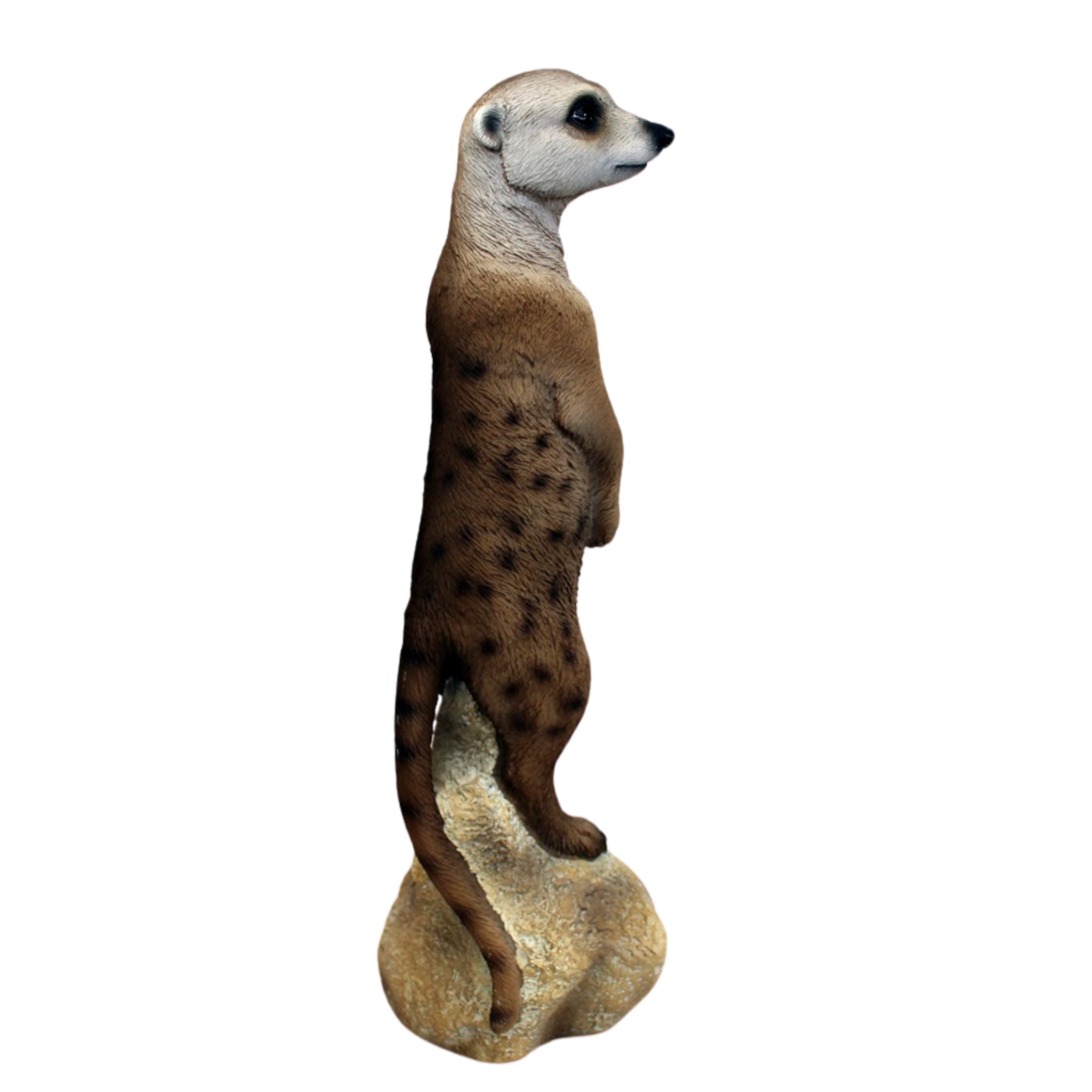 Gartenfigur Erdmännchen stehend