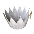 Krone Zinkoptik Übertopf D38cm