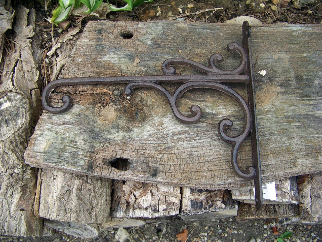 Ampelhaken Wandhaken antikbraun