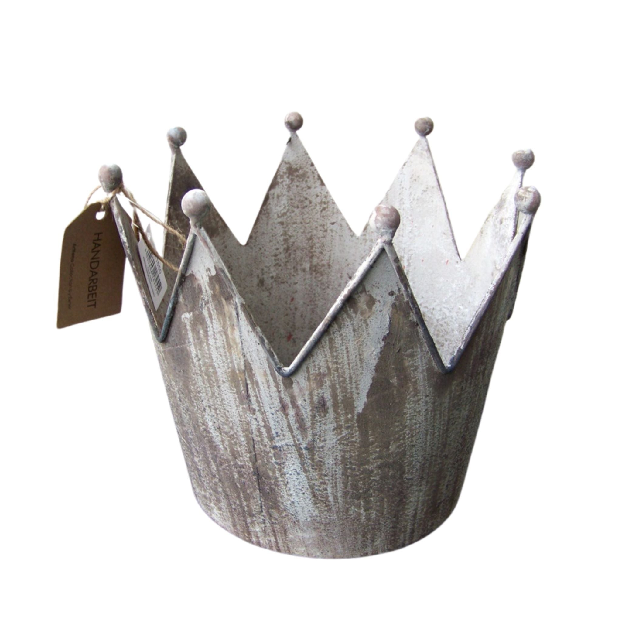 Übertopf Krone H18 cm