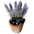 Kunstpflanze Lavendel im AT Topf Tischdeko Landhausstil