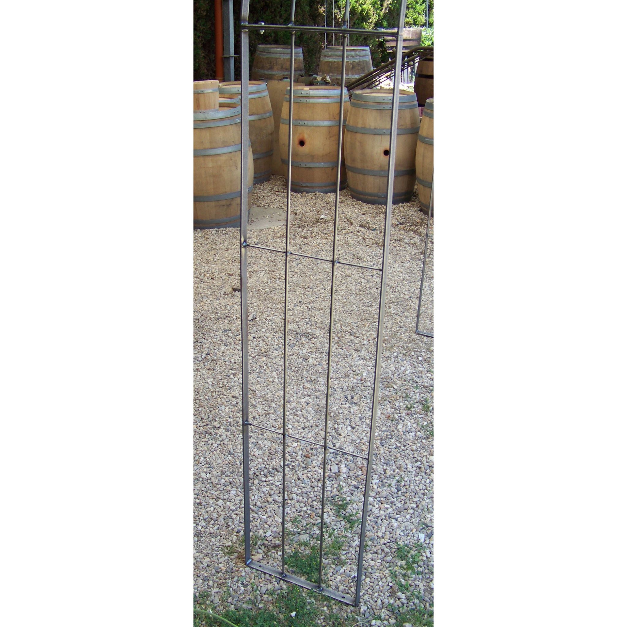 Rosenbogen ständer 40x165x3 Rost