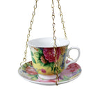 Gartendeko Vogelfutterplatz Teetasse