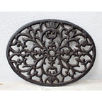 Untersetzer Nostalgie oval Gusseisen L24cm
