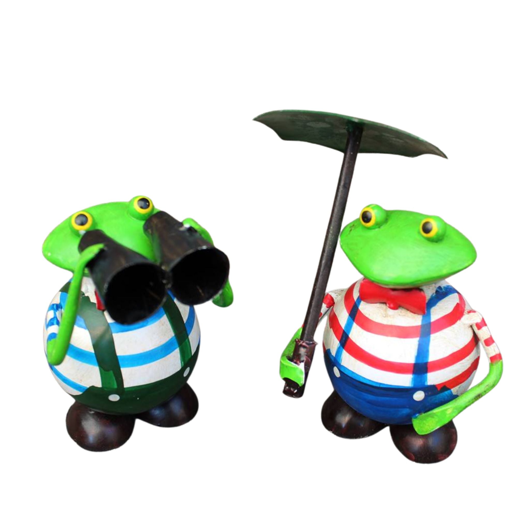 Frosch Set Gartenfiguren