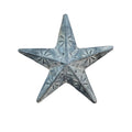 Wanddeko Stern Metall Zinkoptik Vintage D20cm