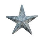 Wanddeko Stern Metall Zinkoptik Vintage D20cm