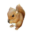 Dekofigur Eichhörnchen mit Nuss