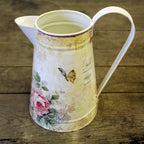 Deko Kanne Vintage Stil Vase für Trockenblumen