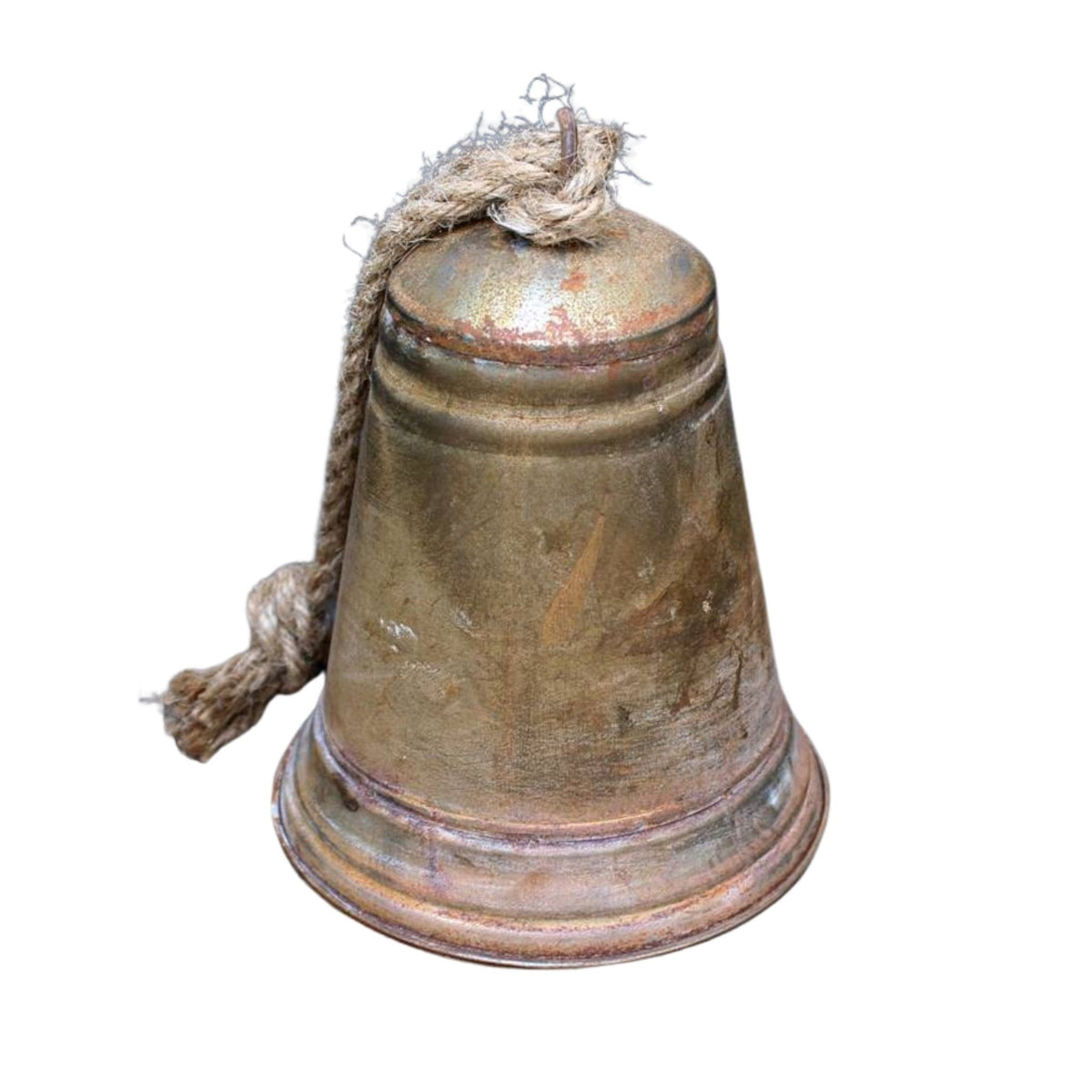 Deko Glocke Rost zum Aufhängen 20 cm