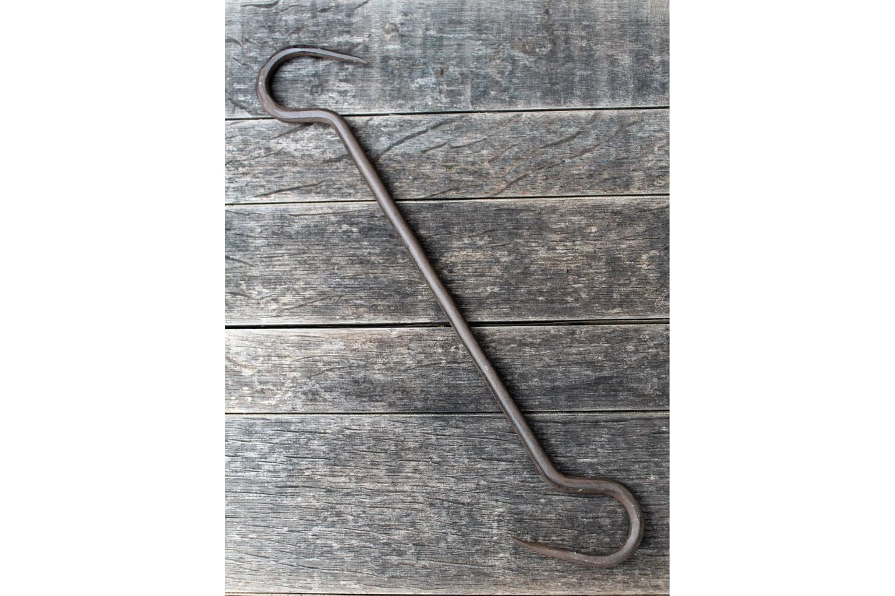 Verlängerungshaken Gusseisen 40 cm S Haken