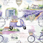 Geschirrtuch La Provence Landhaus 50x70cm