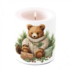 Kerze groß Teddybär