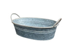 Pflanzschale oval mit Griffen Landhaus 37cm