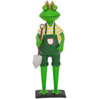 Gartenfigur Froschkönig Gärtner
