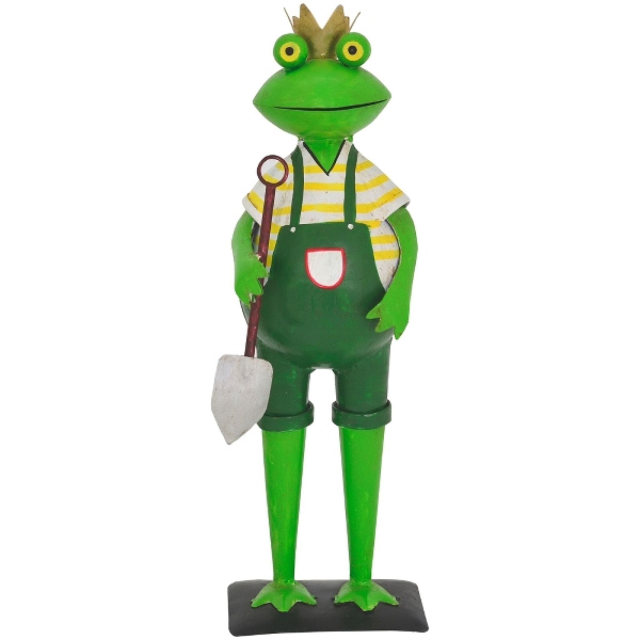 Gartenfigur Froschkönig Gärtner