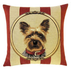 Gobelin Kissen Yorkshire Terrier Sofakissen incl Füllung