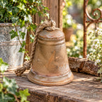 Deko Glocke Rost zum Aufhängen 20 cm