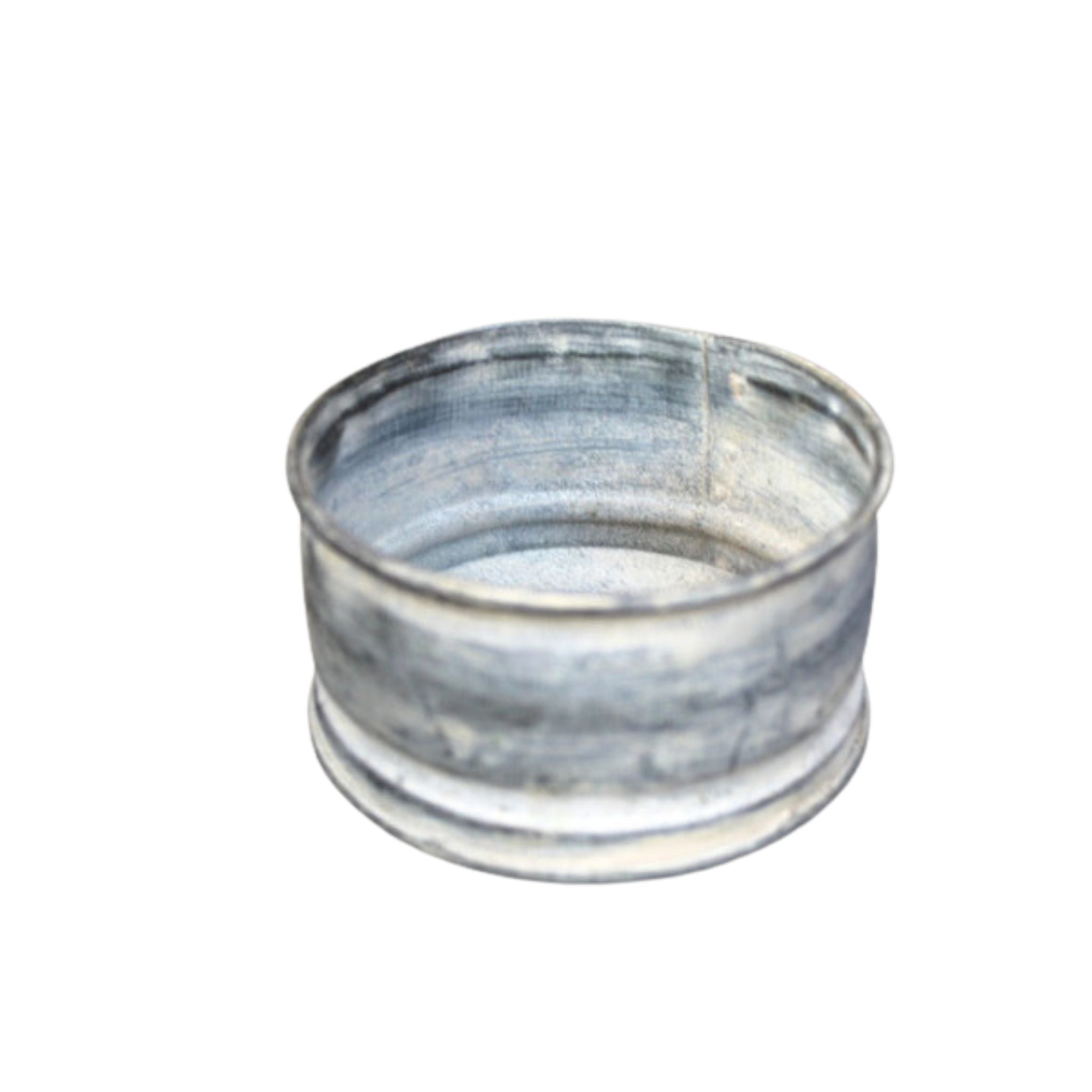 Zink Kerzenhalter Nostalgie Shabby-Stil 7cm