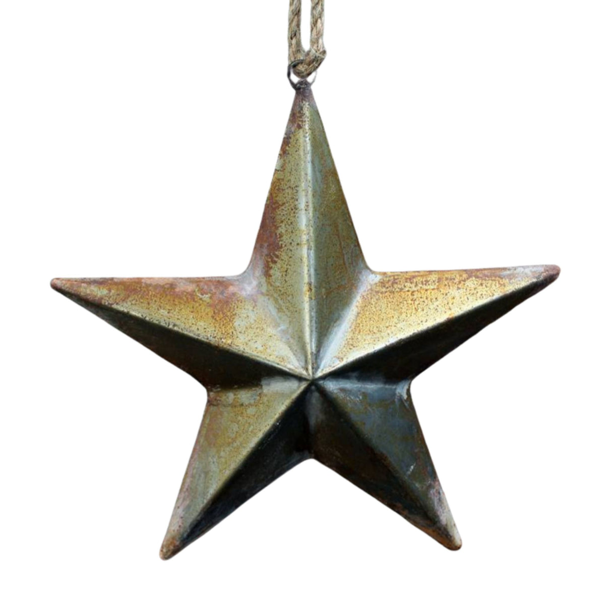 Roststern aus Metall zum Aufhängen 22 cm