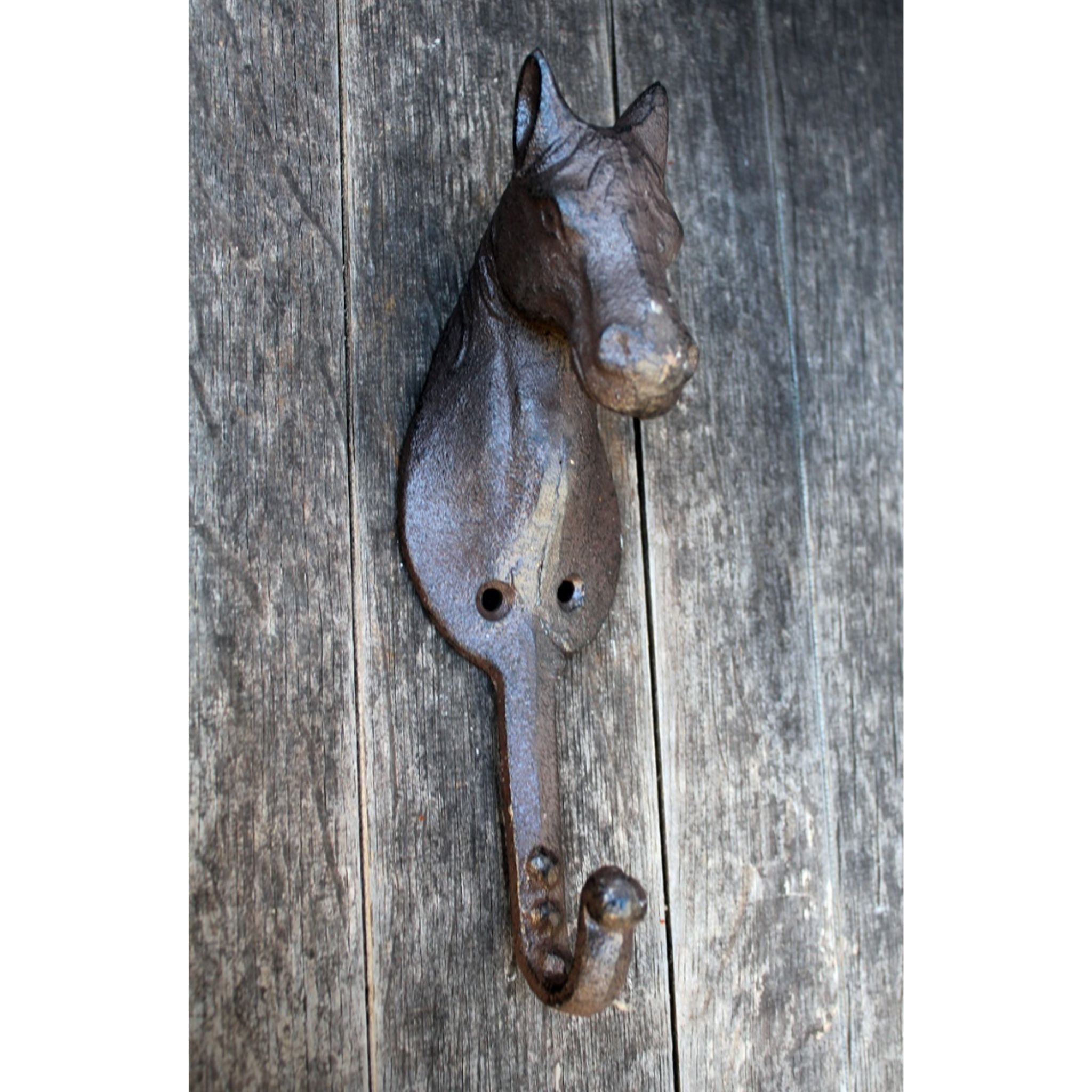 Wandhaken Pferd Gusseisen